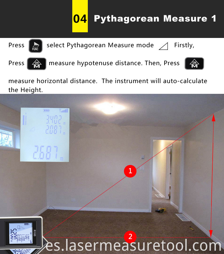 Distance Measuring Device Laser